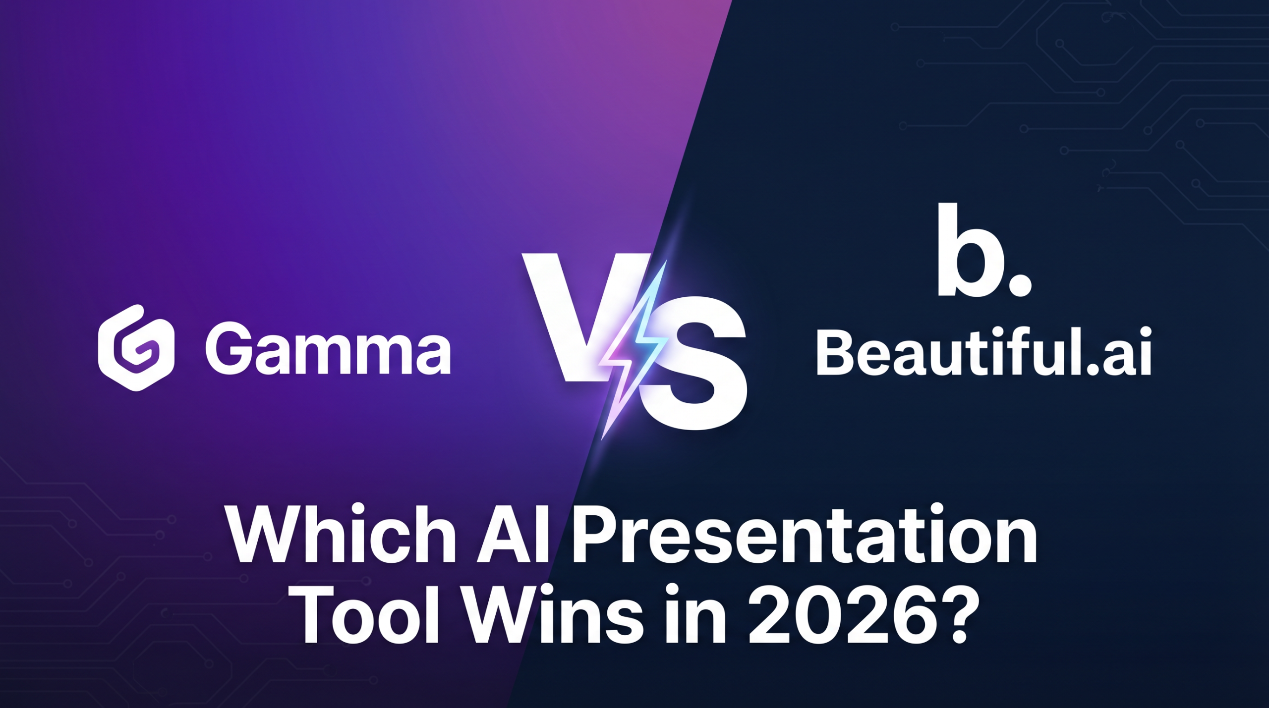 Gamma vs Beautiful.ai : Which AI Presentation Maker Wins?