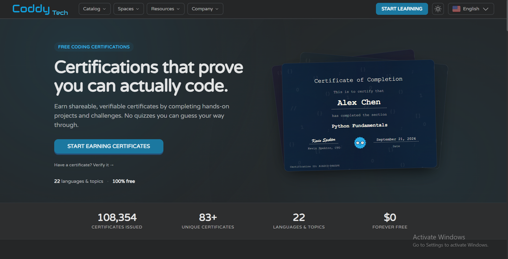 The Free Certificate Advantage